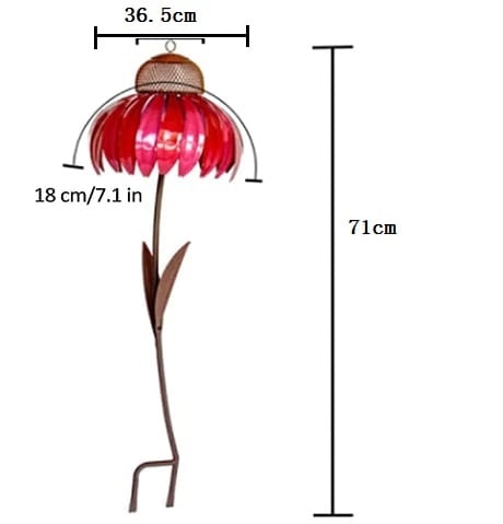 Outdoor Flower Bird Feeder