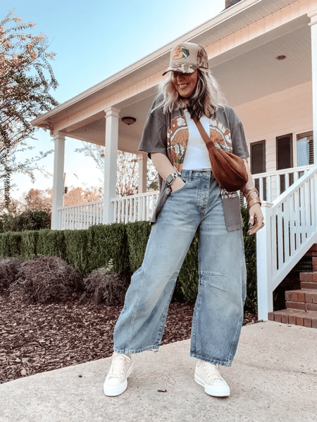 2024 Mid-Rise Barrel Jeans (BUY 2 Free Shipping)