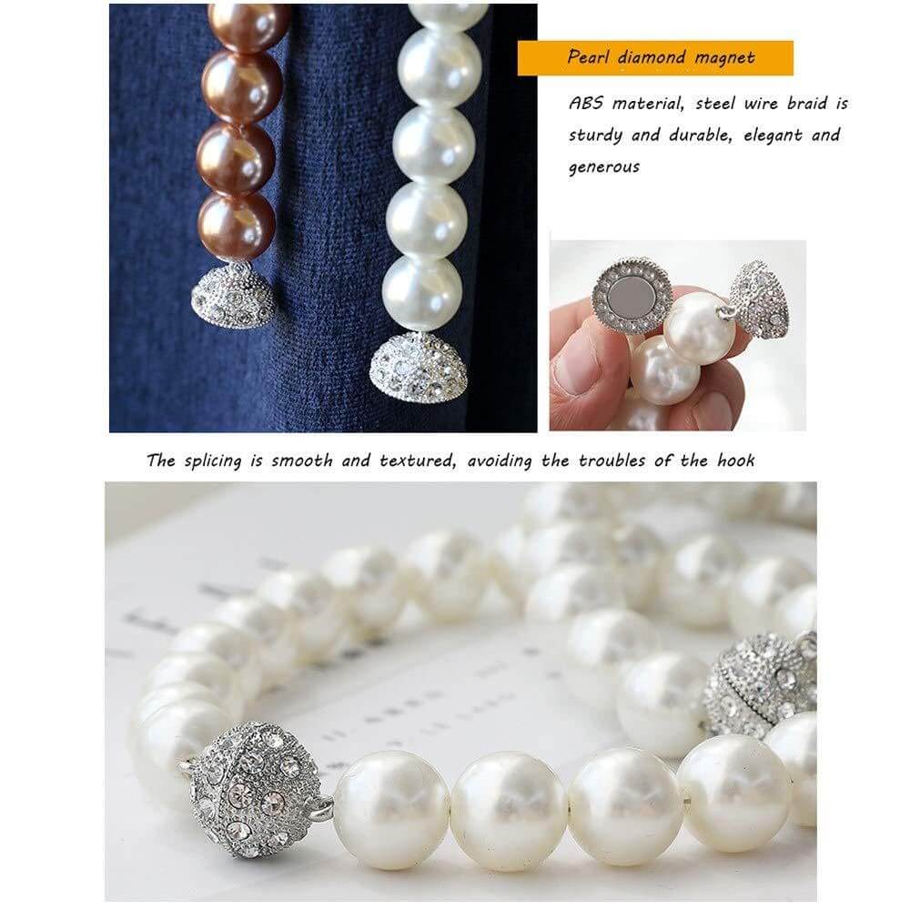 Pearl Curtain Magnetic Buckle