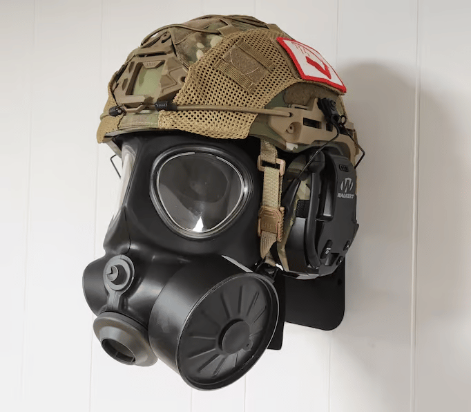 Motorcycle Helmet And Jacket Skull Holder