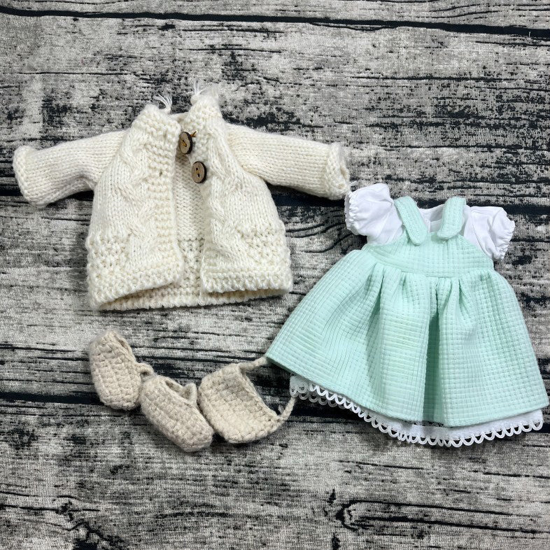 ππThe Best Gift For Children - Handmade Waldorf Doll Dress Upπ§