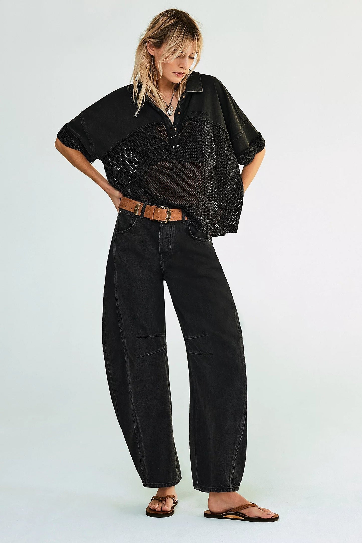 2024 Mid-Rise Barrel Jeans (BUY 2 Free Shipping)