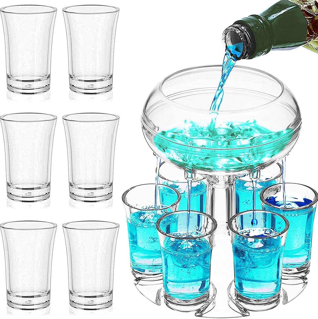 6 Shot Liquor Dispenser