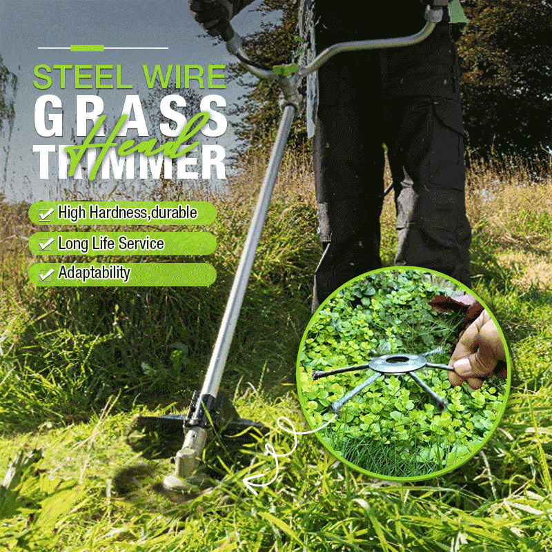 🔥Hottest recommendations - Steel Wire Grass Trimmer Head