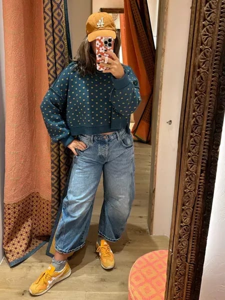 2024 Mid-Rise Barrel Jeans (BUY 2 Free Shipping)