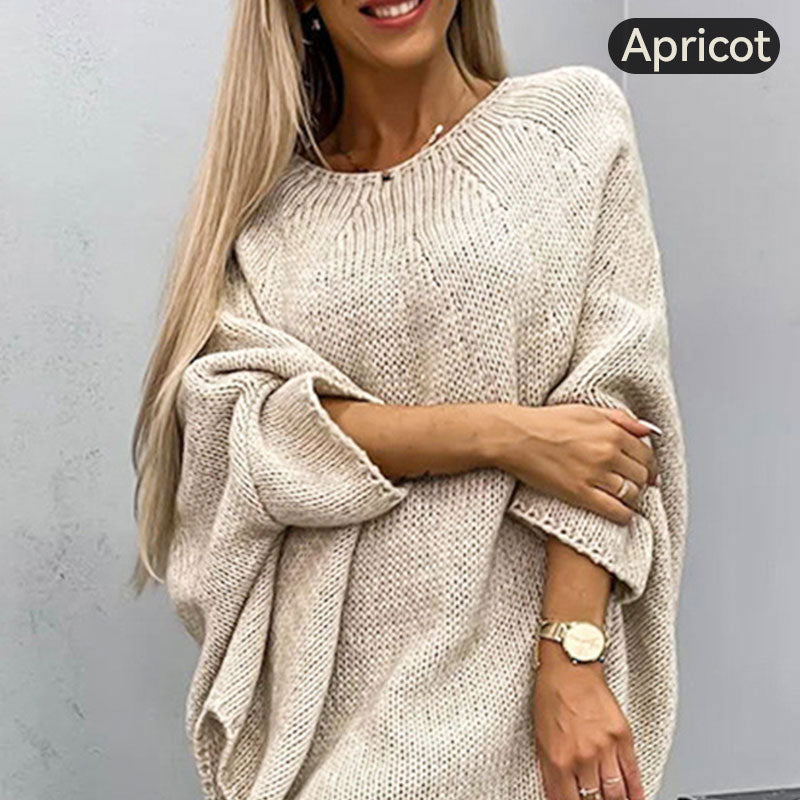 Women’s Elegant Knitted Cape Sweater
