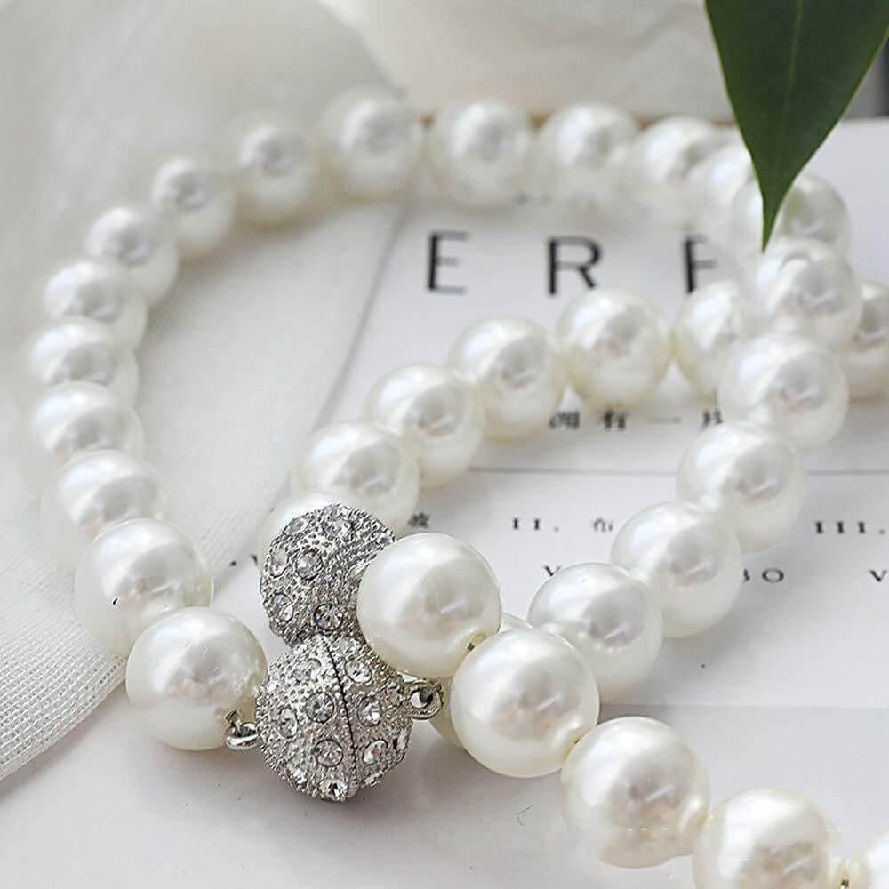 Pearl Curtain Magnetic Buckle