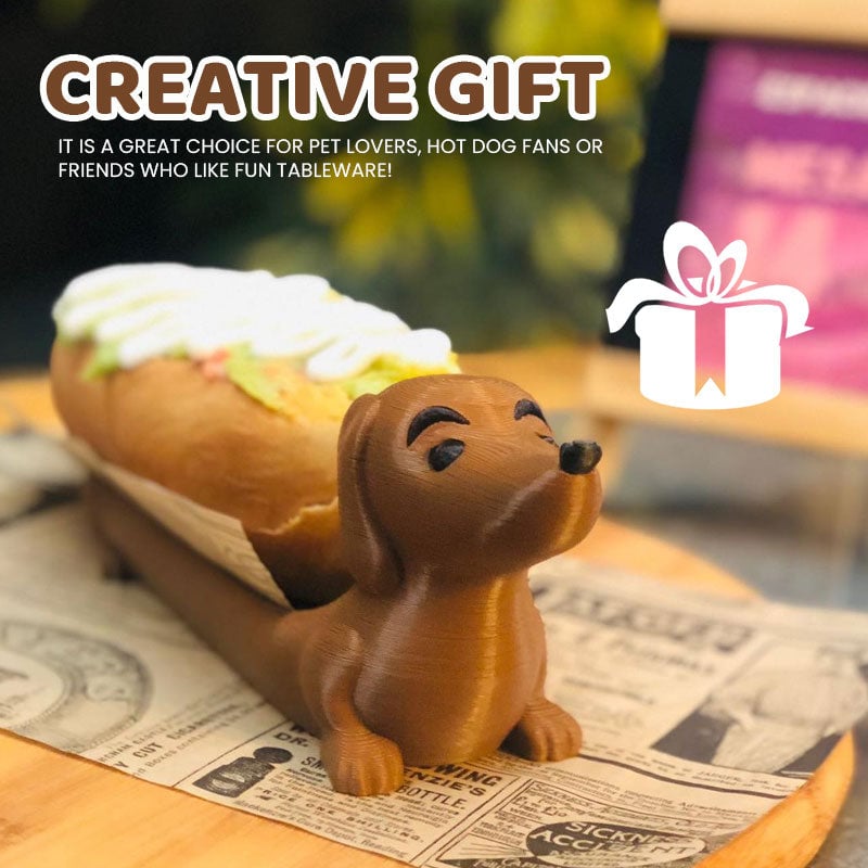 🌭 Dachshund Tray - Cute Shape, Fun Dining Experience! 🐶✨