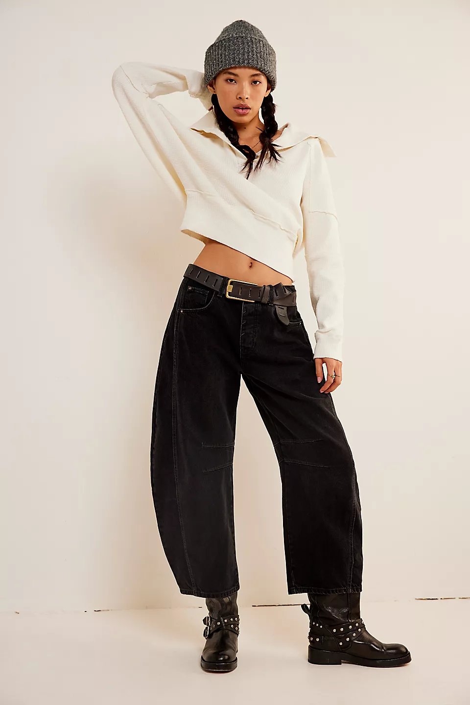 2024 Mid-Rise Barrel Jeans (BUY 2 Free Shipping)