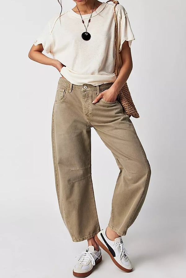 2024 Mid-Rise Barrel Jeans (BUY 2 Free Shipping)