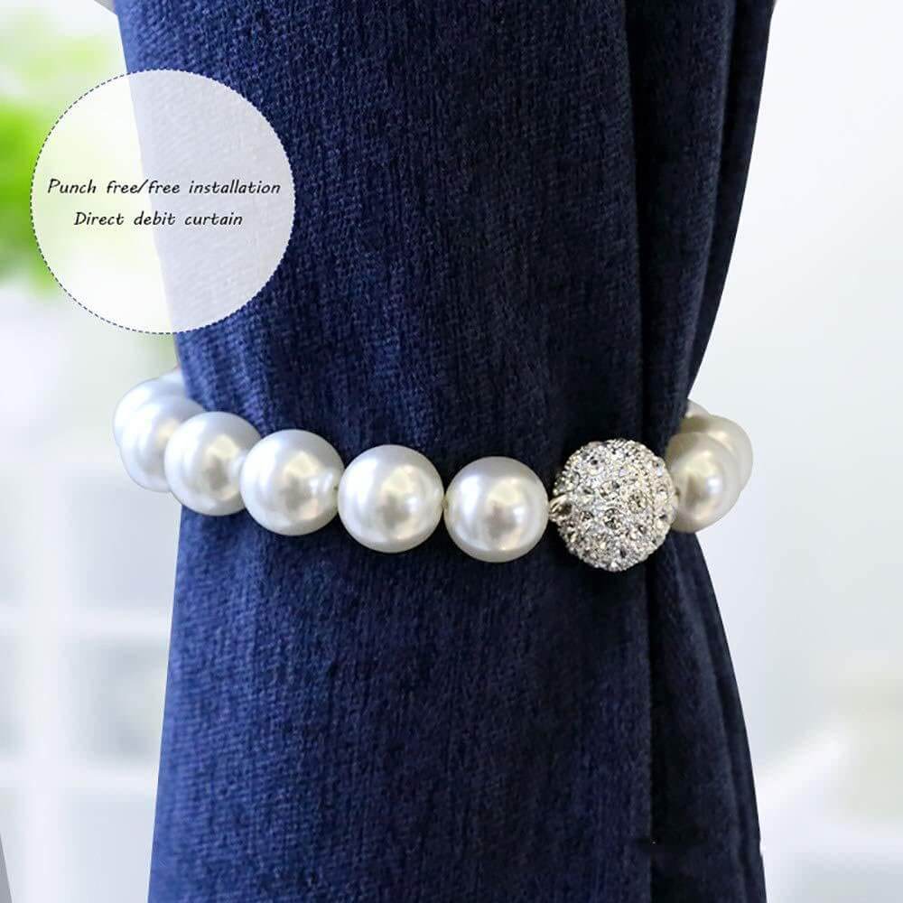 Pearl Curtain Magnetic Buckle