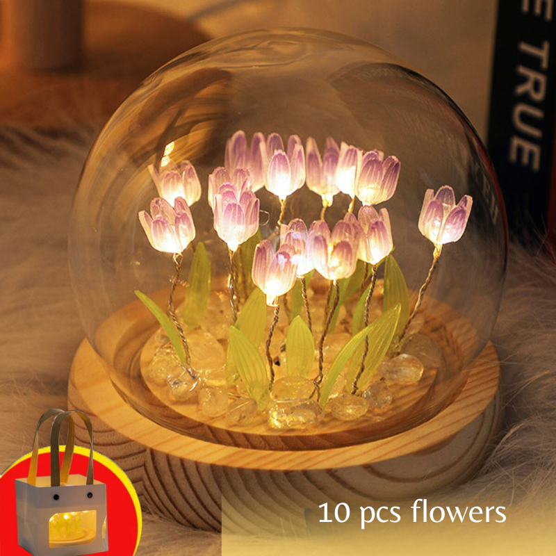 DIY Tulip Night Light