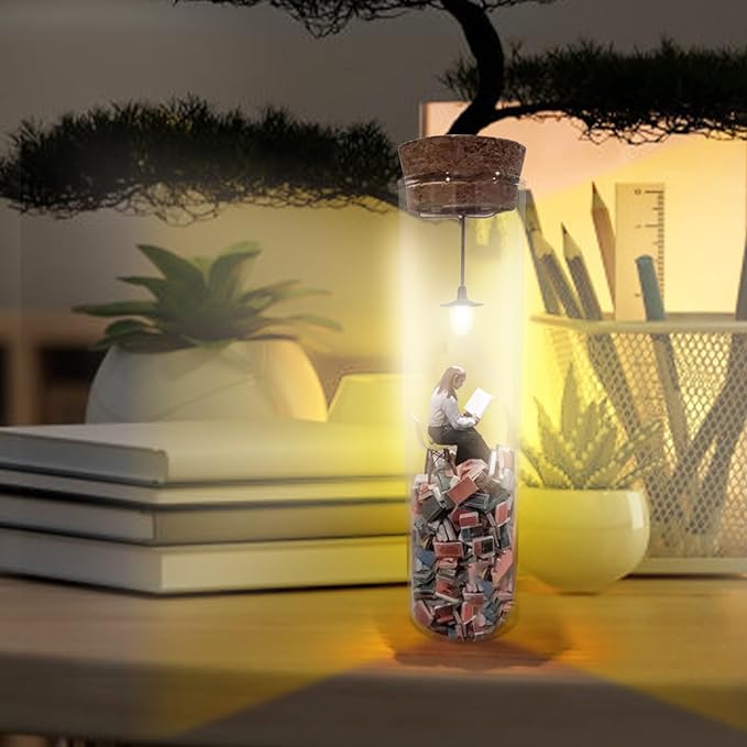 Test Tube Perspective Drawing - Bookshelf Art Decoration