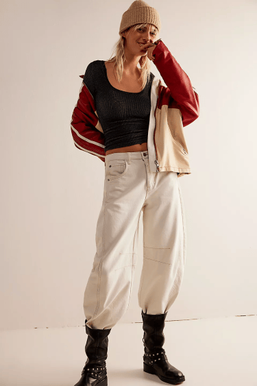 2024 Mid-Rise Barrel Jeans (BUY 2 Free Shipping)