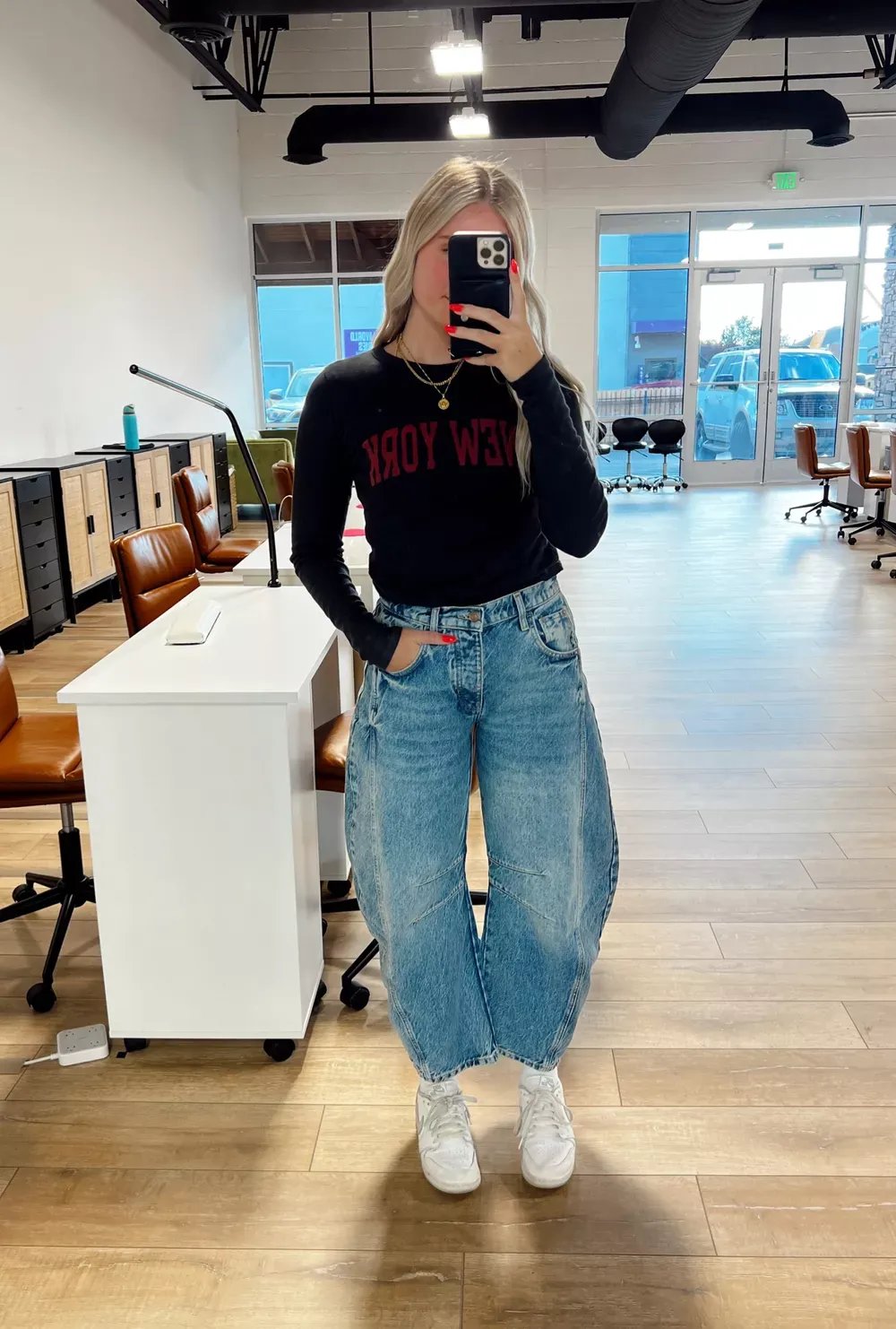 2024 Mid-Rise Barrel Jeans (BUY 2 Free Shipping)