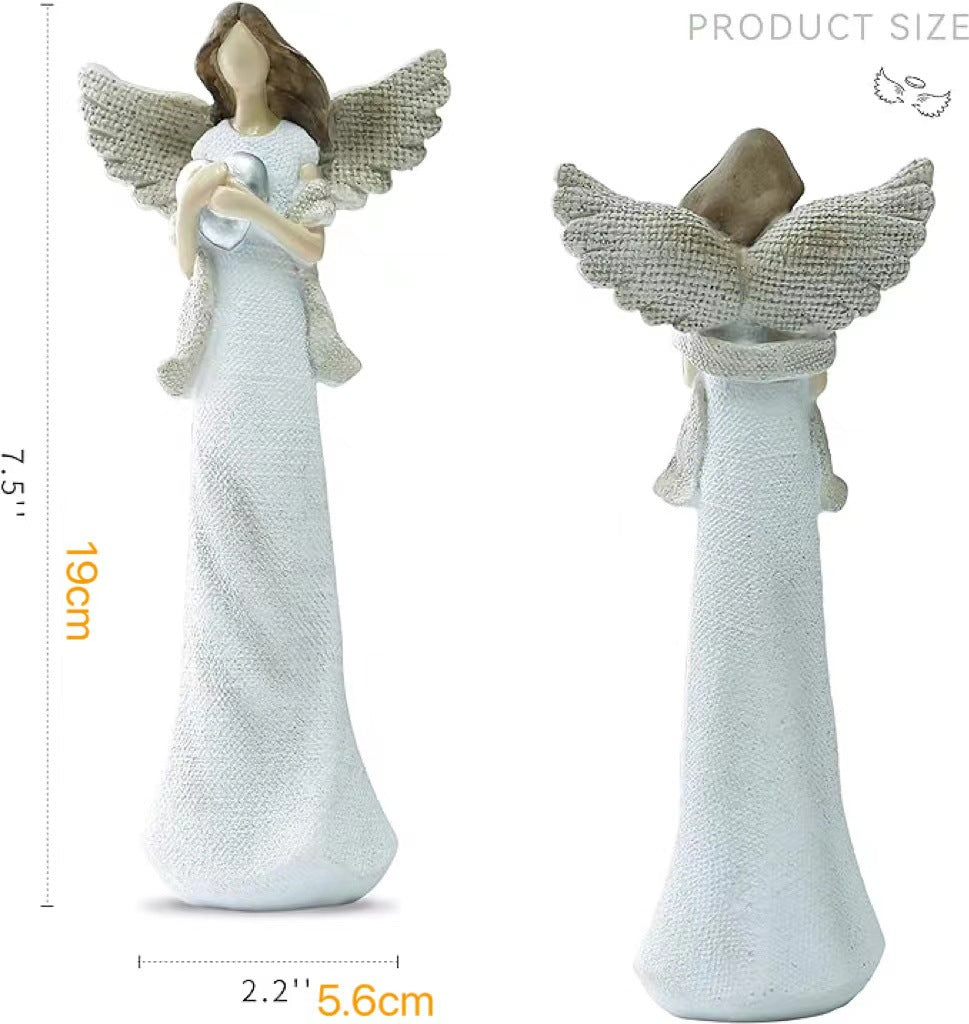 Graceful Prayer Angel Sculpture – A Symbol Of Hope And Serenity