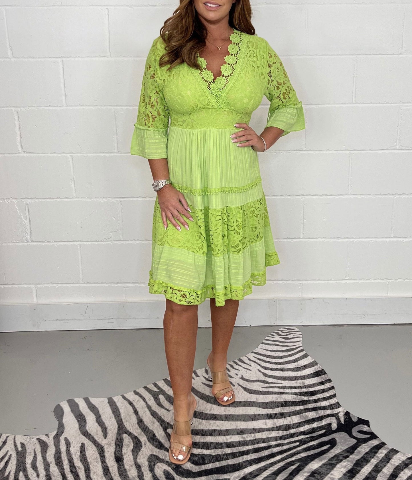 Lace Crochet Dress