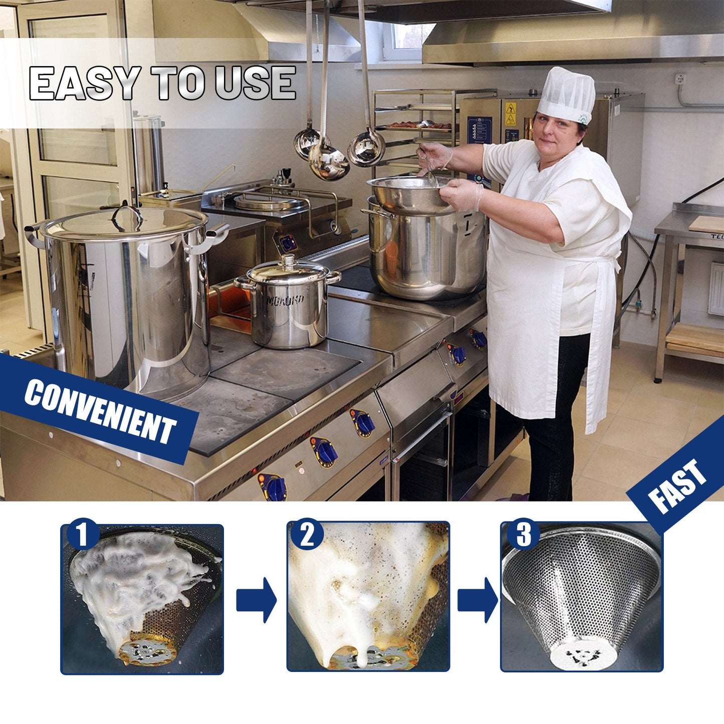 Magical Nano-Technology Stainless Steel Cleaning Paste-Surface Safe, No Residue