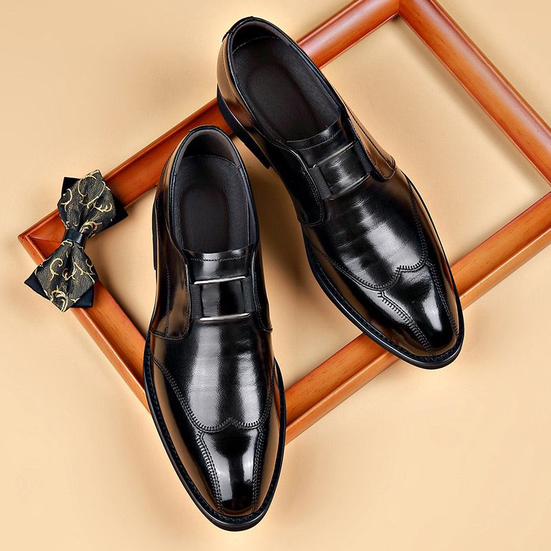 2024 new men's leather sports shoes (suitable for many occasions)
