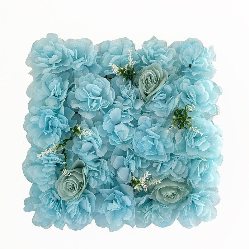 Handmade Roll-Up Fabric Flower Wall