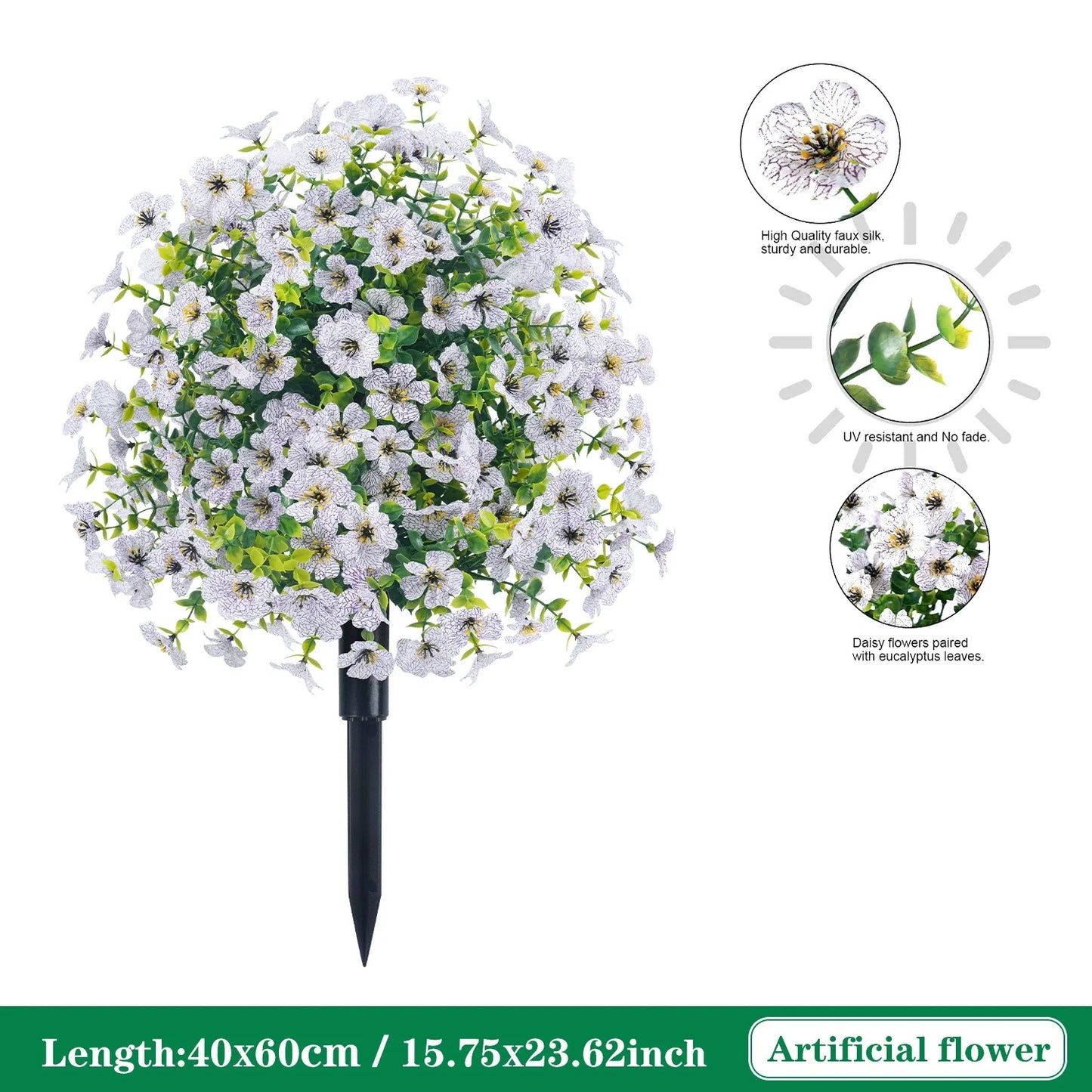 🌳UV Resistant Artificial Cedar Topiary Ball Tree