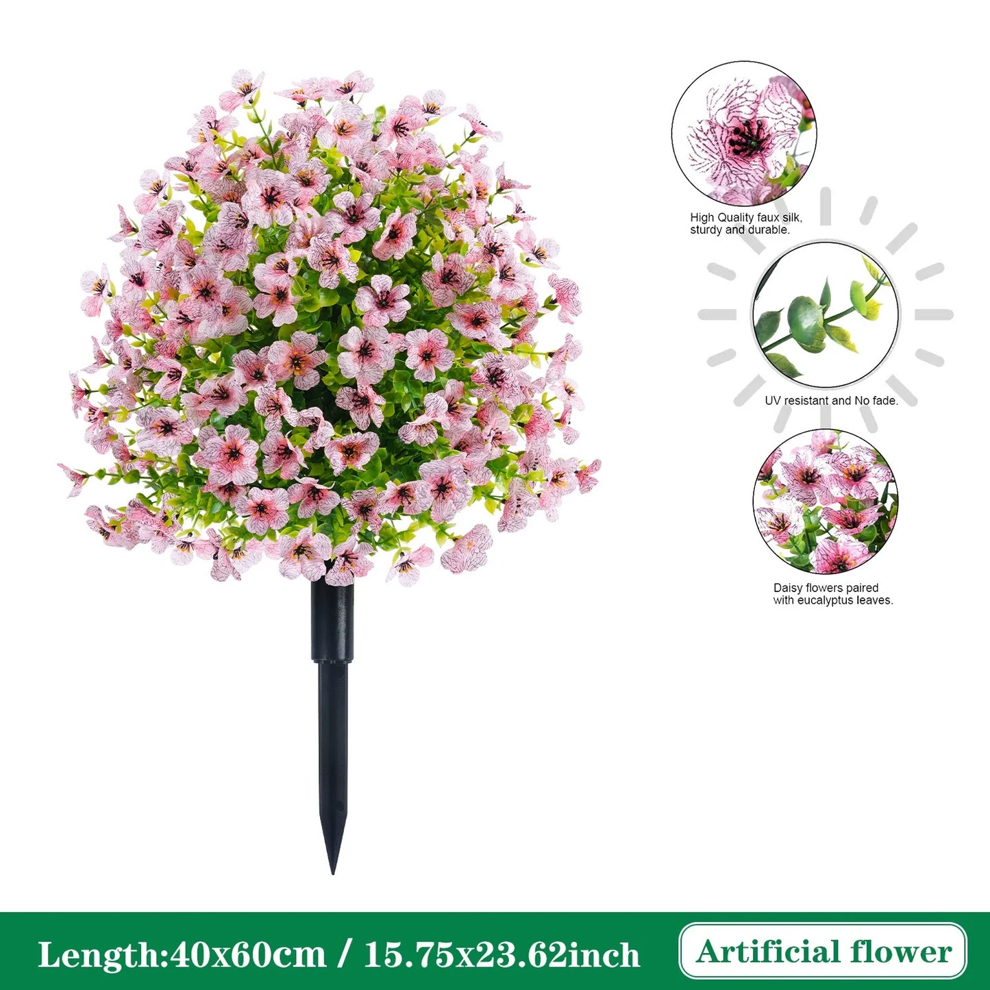 🌳UV Resistant Artificial Cedar Topiary Ball Tree