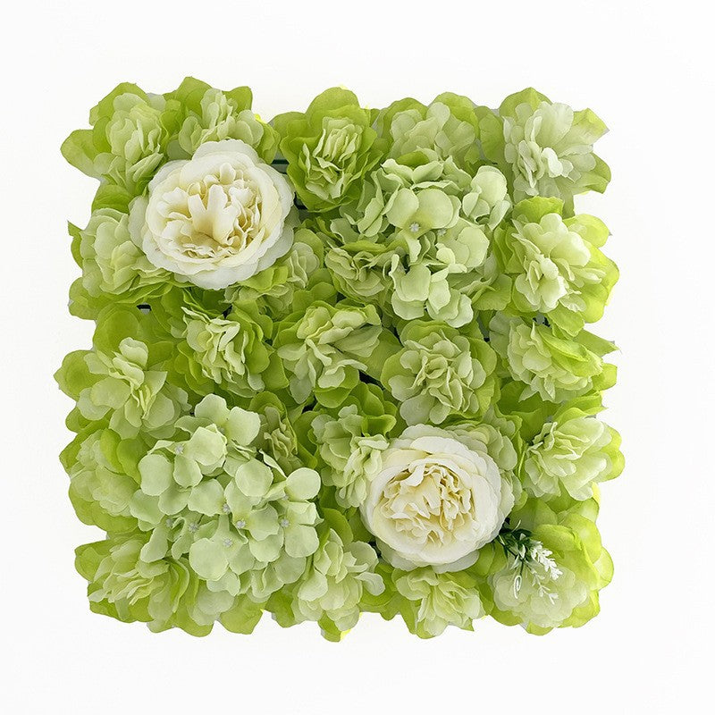 Handmade Roll-Up Fabric Flower Wall