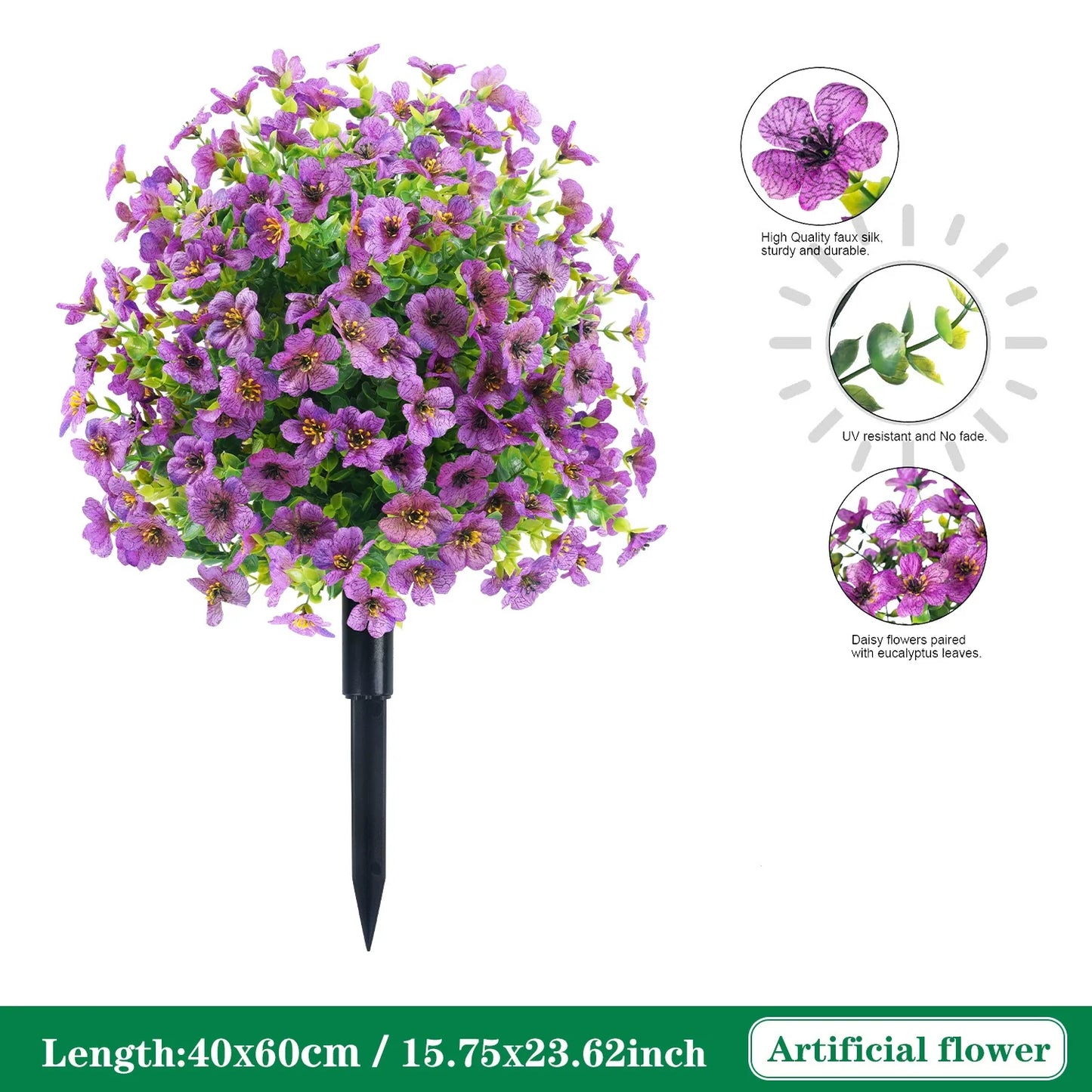 🌳UV Resistant Artificial Cedar Topiary Ball Tree