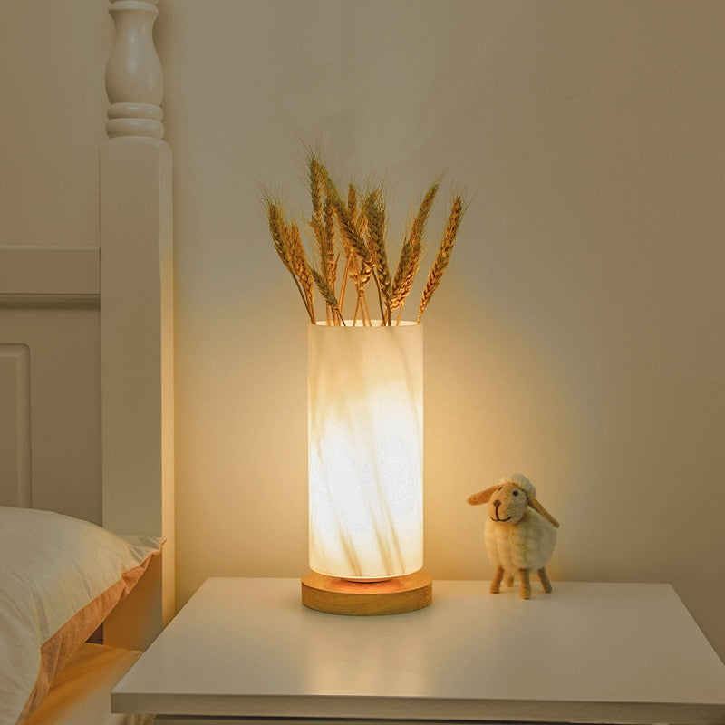 Nordic Wooden Table Lamp