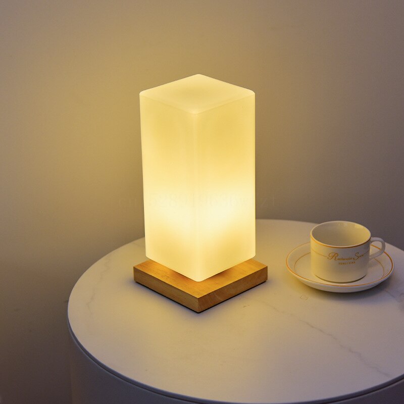 Nordic Wooden Table Lamp