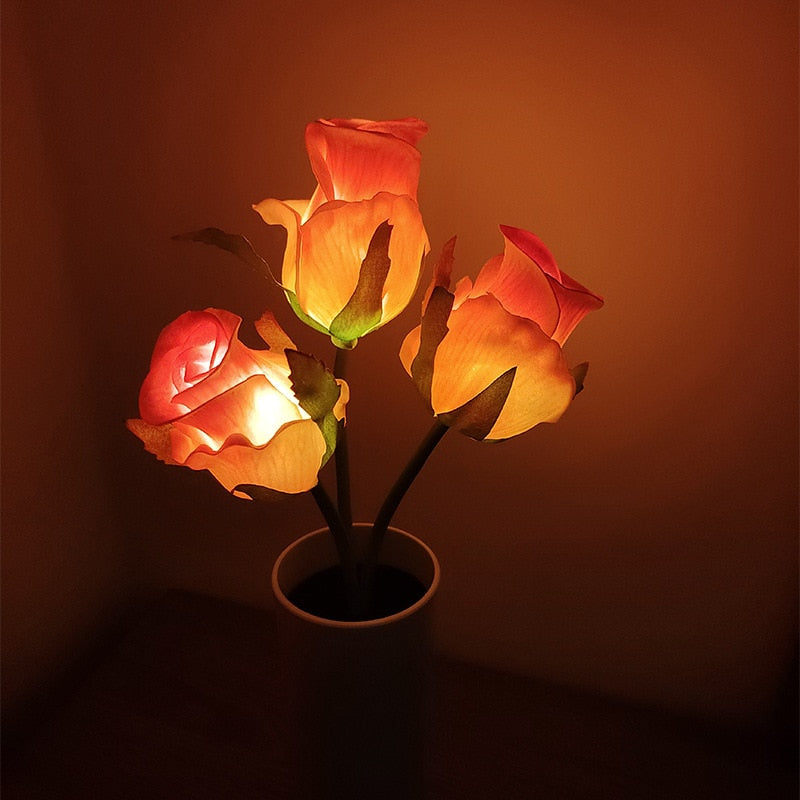 LED Rose Lamp