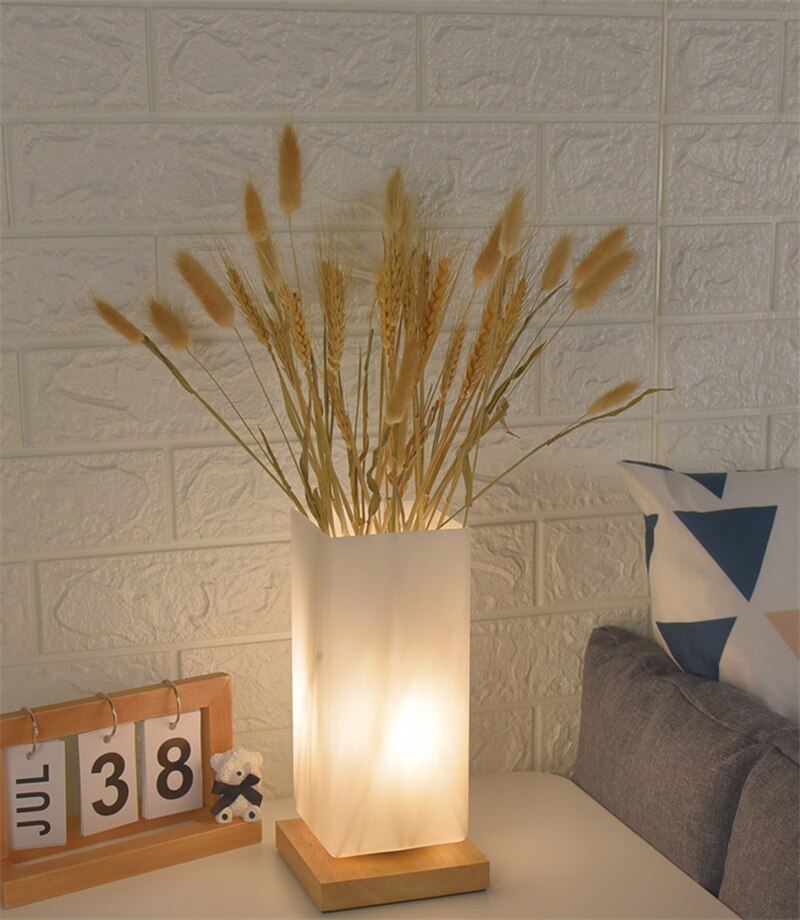 Nordic Wooden Table Lamp