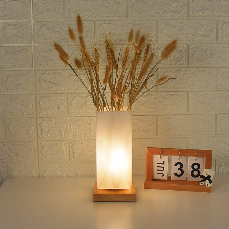 Nordic Wooden Table Lamp