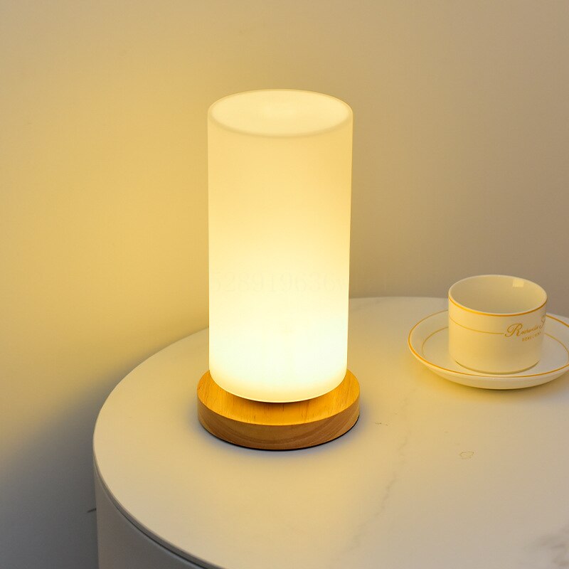 Nordic Wooden Table Lamp