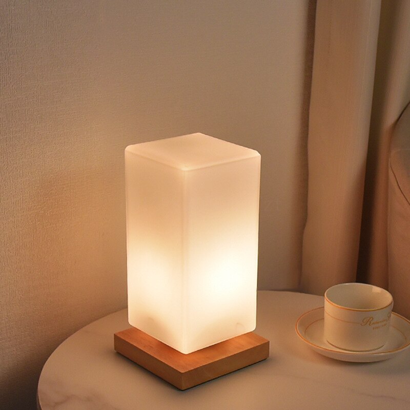 Nordic Wooden Table Lamp