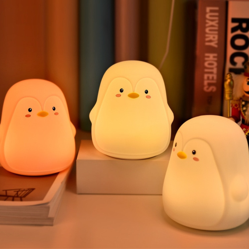 Cute Penguin Night Light