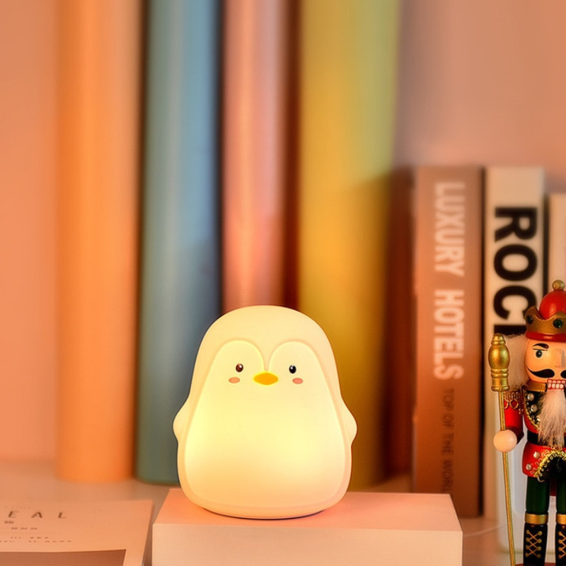 Cute Penguin Night Light