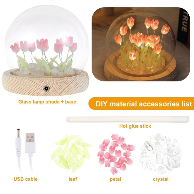 DIY Tulip Night Light