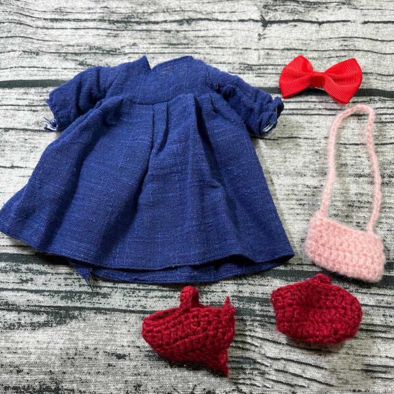 ππThe Best Gift For Children - Handmade Waldorf Doll Dress Upπ§