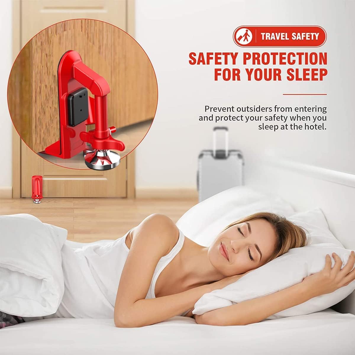 Portable Door Lock For Travel