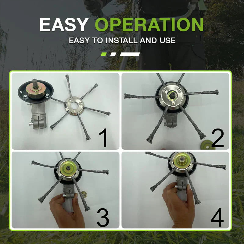 🔥Hottest recommendations - Steel Wire Grass Trimmer Head