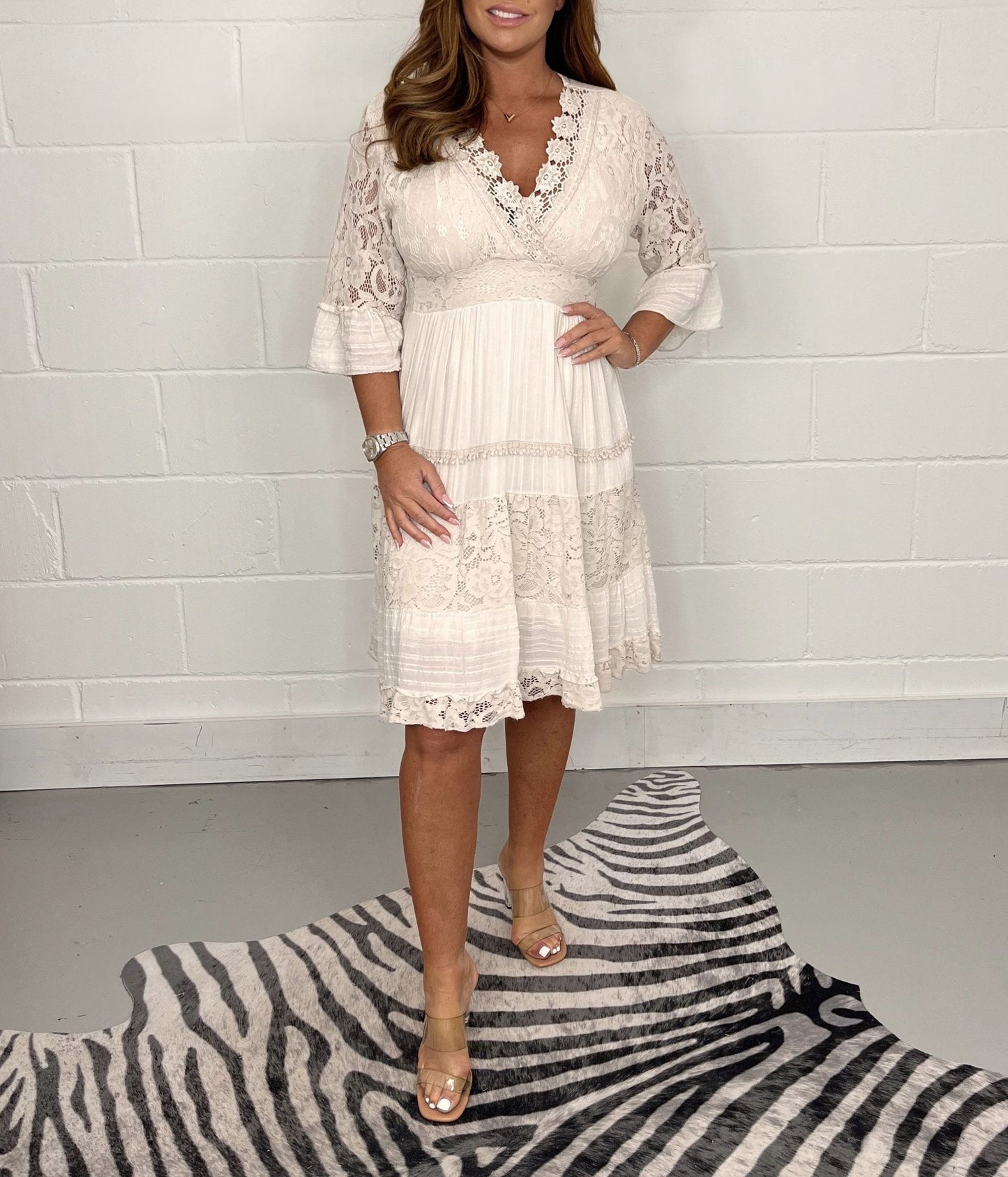 Lace Crochet Dress