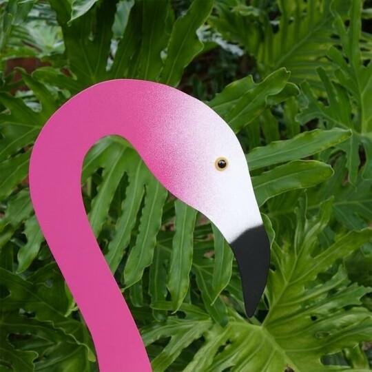 🦩Red Swirl Bird 🦩 A Whimsical And Dynamic Bird That Spins With The Slight Garden Breeze