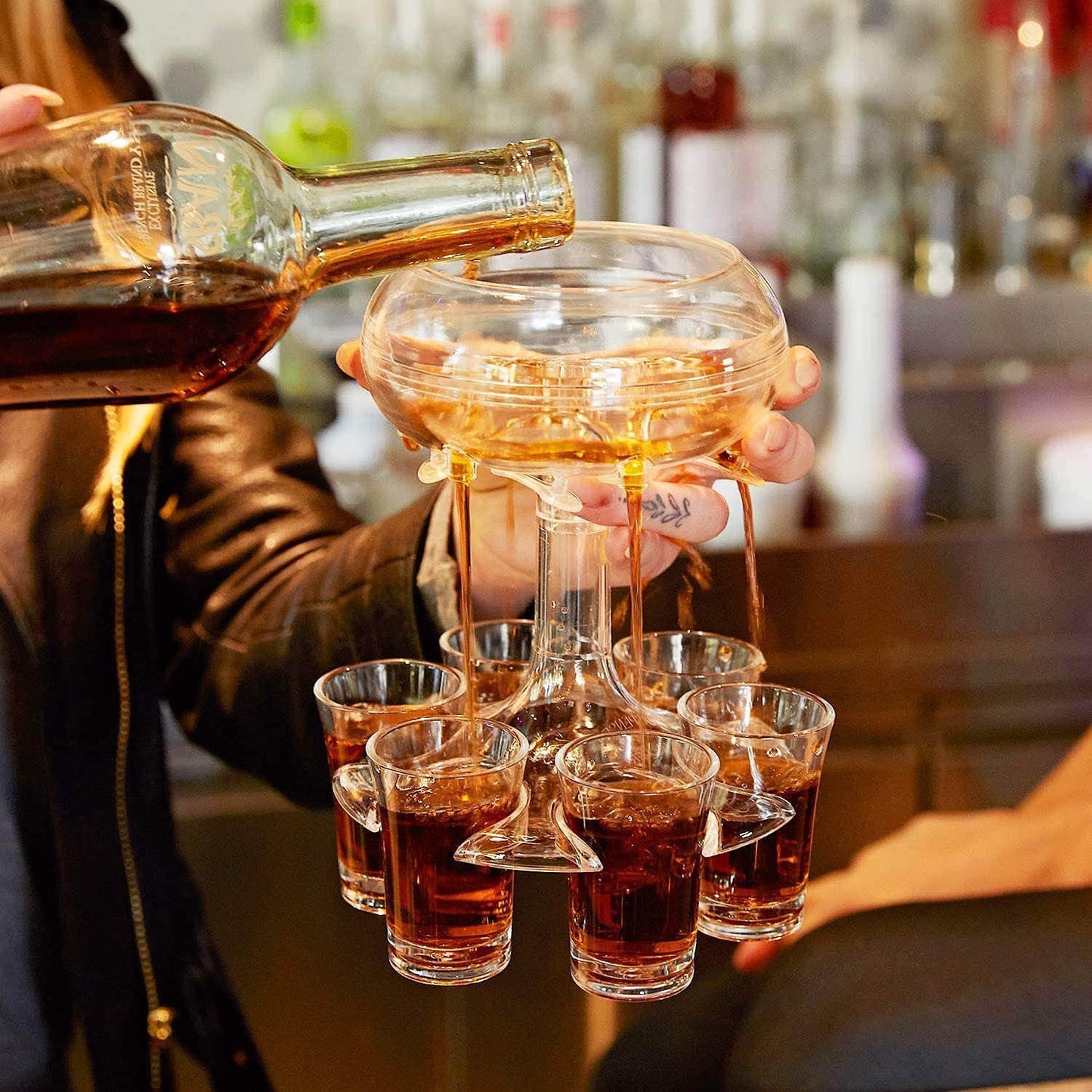 6 Shot Liquor Dispenser