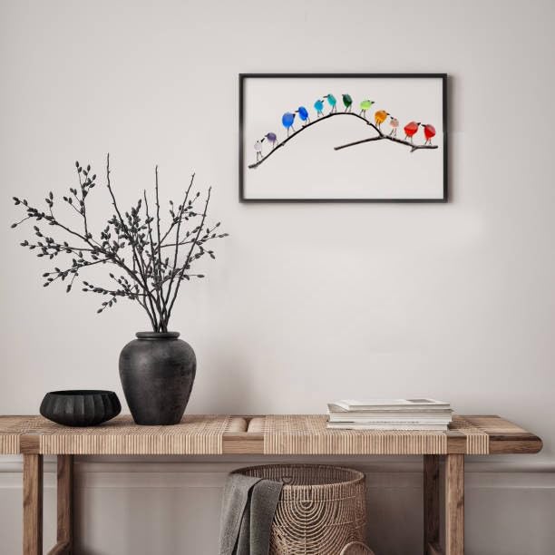 Sea Glass Birds Decor Coastal Love Notes