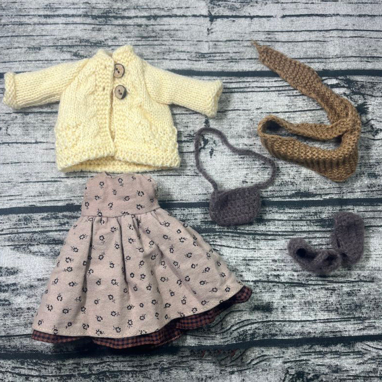 ππThe Best Gift For Children - Handmade Waldorf Doll Dress Upπ§