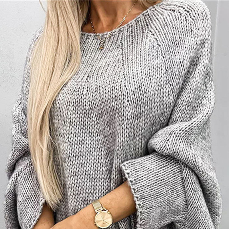 Women’s Elegant Knitted Cape Sweater