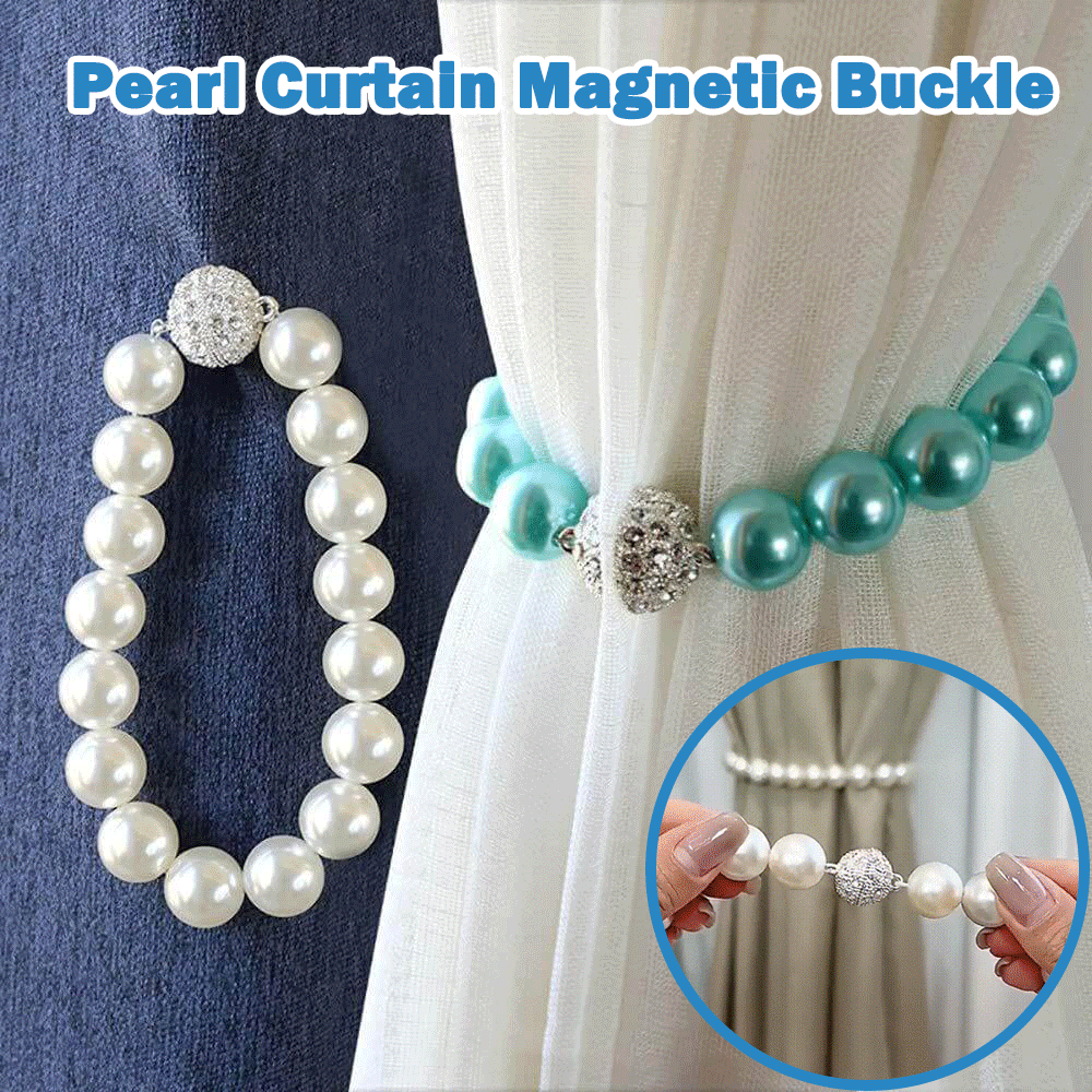 Pearl Curtain Magnetic Buckle