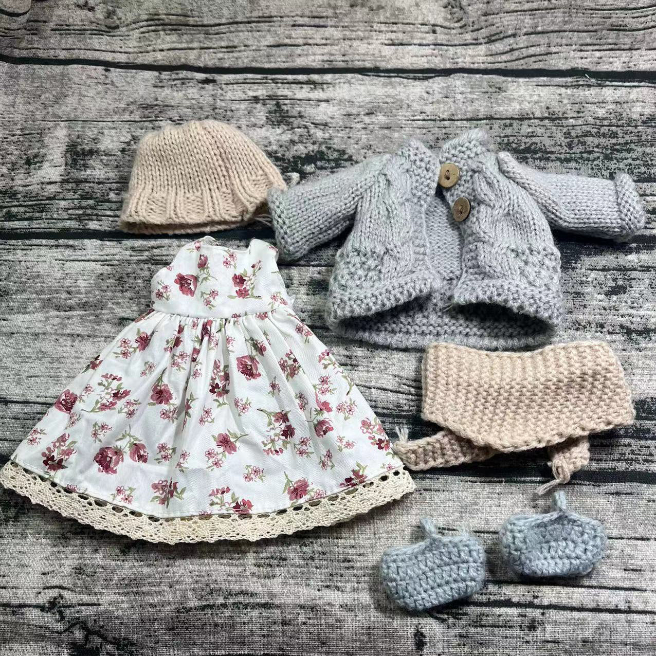 ππThe Best Gift For Children - Handmade Waldorf Doll Dress Upπ§