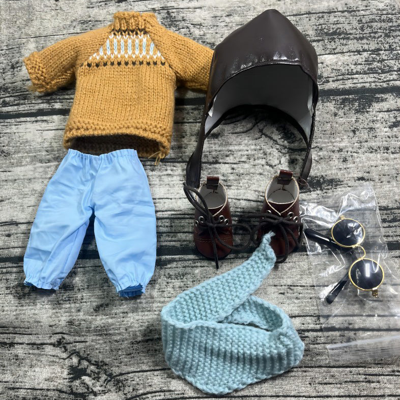 ππThe Best Gift For Children - Handmade Waldorf Doll Dress Upπ§